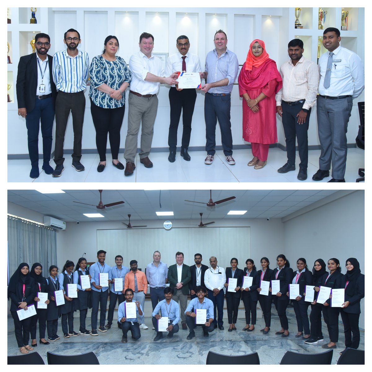 The Department of Commerce and Management at Yenepoya YIASCM, a Constituent Unit of Yenepoya (Deemed to be University) in collaboration with the International Skill Development Corporation (ISDC) organised the 3rd Series of the Enlightened Master Class in Digital Marketing.
