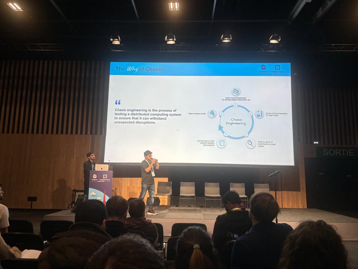 s_ayanide's tweet photo. Had an absolutely amazing time in  @KubeCon_ EU, speaking, networking, meeting connections and talking about all things dev. Cheers to the community and hoping to see you all soon! ☕ https://t.co/19lylOnNsl