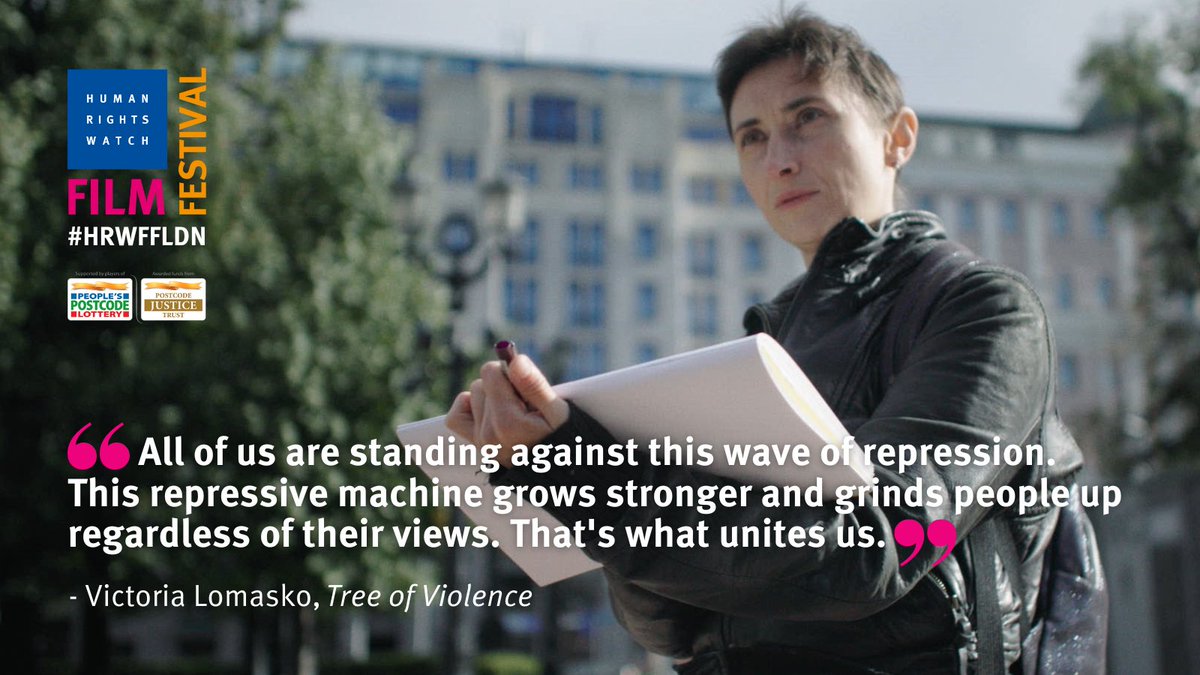 As Moscow becomes a battleground of protests, TREE OF VIOLENCE centres on cartoonist Victoria Lomasko in the storm's eye—caught between maintaining her own safety & the unyielding fight against political tyranny in her motherland. Watch online until 24/3: zurl.co/FiVV