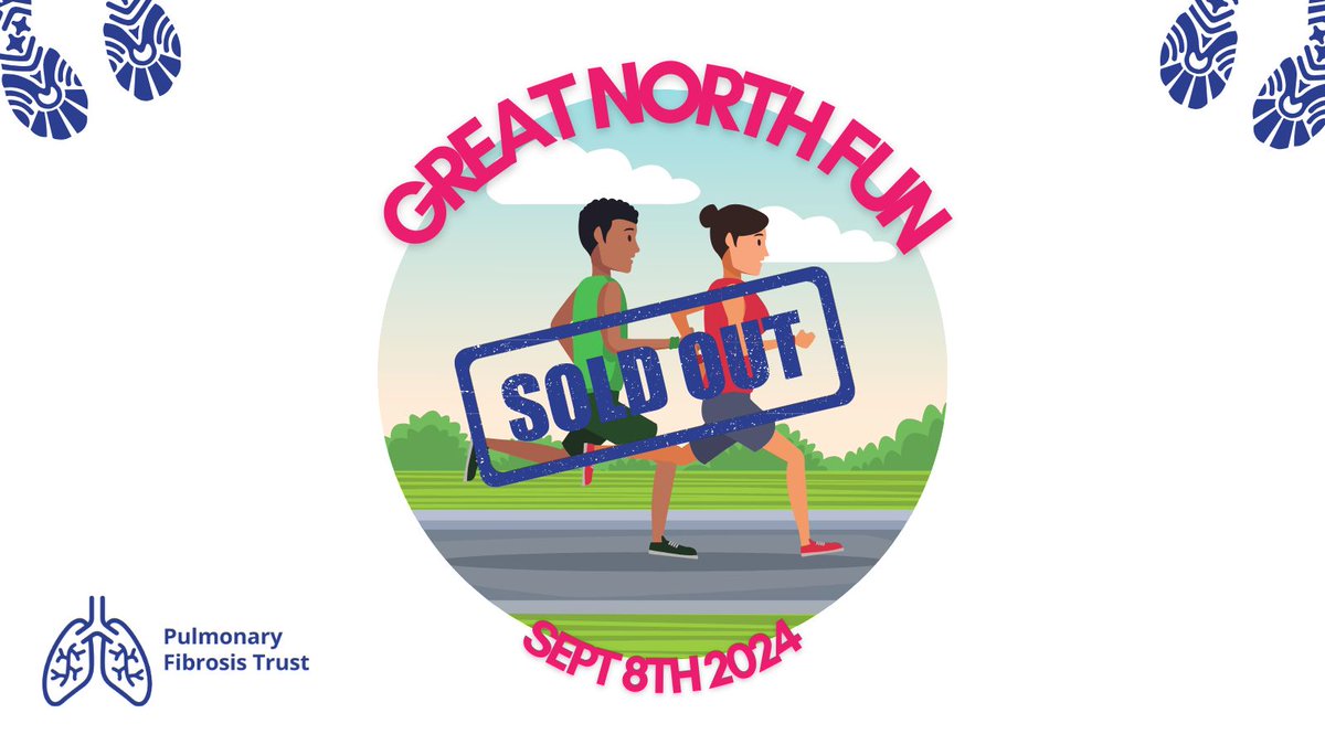 All our places for the Great North Run are full, but if you are running for us through the ballot then please get in touch as would love to support you! If you wish to run for us in 2025, please contact us now to be added to the waitlist 🏃 info@pftrust.org💻 01543 442 191☎️