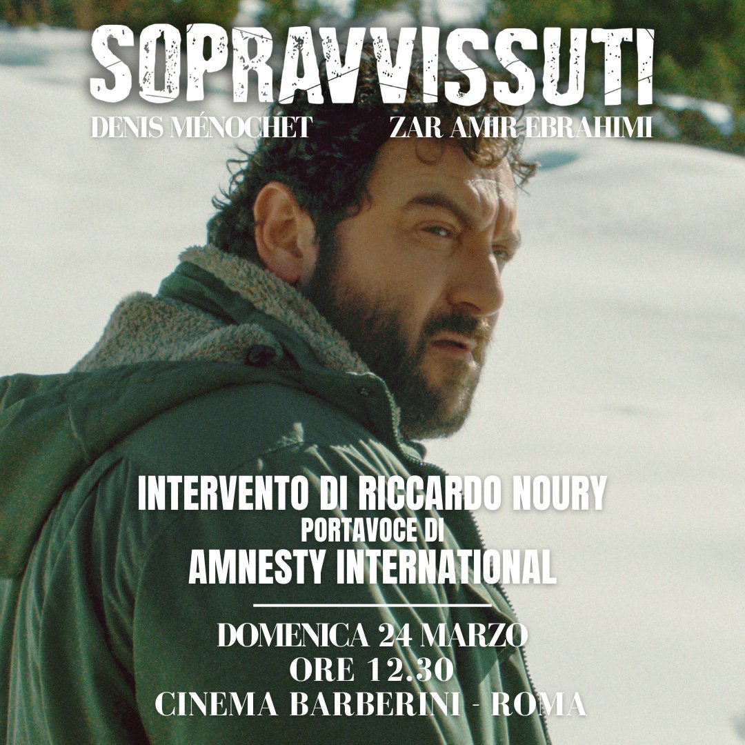 Info e biglietti : multisala.barberini.18tickets.it/film/16433/528…

#roma #romaeventi #romacinema #amnestyitalia #amnestyroma #proiezionespeciale #proiezionespecialeroma #buongiornoatutti #cinematography