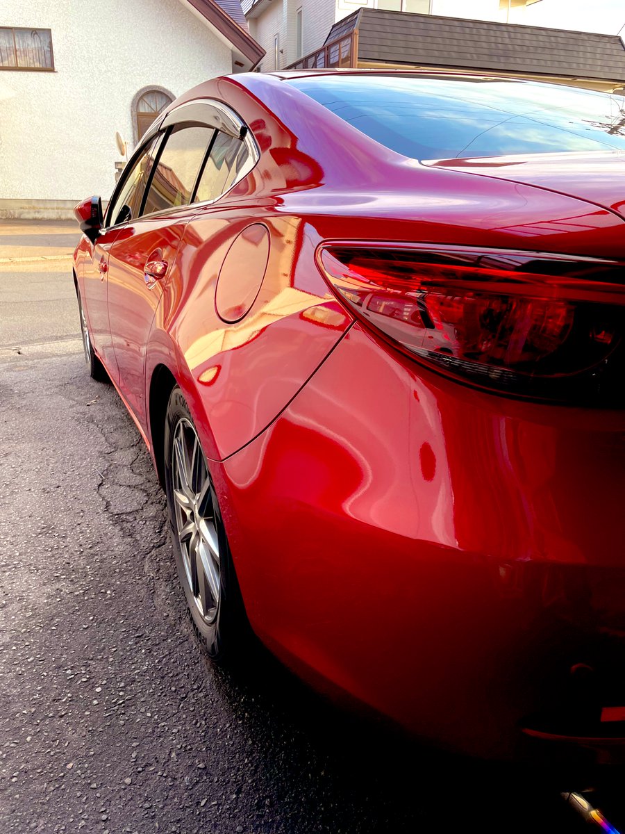 Yuya_7250's tweet image. アテンザ超ピカピカなって大満足✨
やっと春って感じだな☺️
タイヤ交換は来週あたりしたいところ✋
#アテンザ #ATENZA