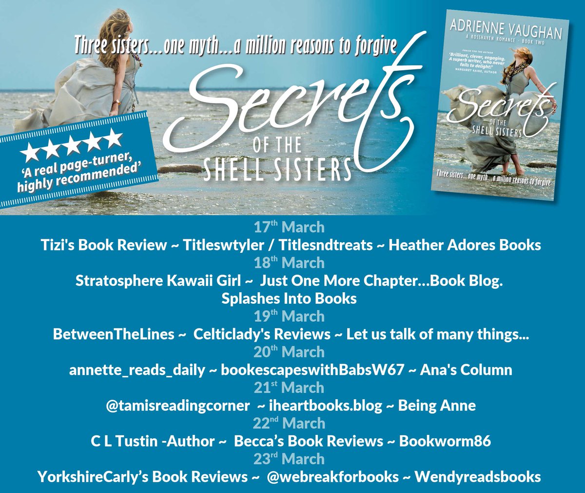 Wendyreadsbook1's tweet photo. My #BookSpotlight is on IG this morning for the fab sounding #SecretsOfTheShellSisters by Adrienne Vaughan
https://t.co/ifNJRZgx1Y https://t.co/HMtYvcskHp