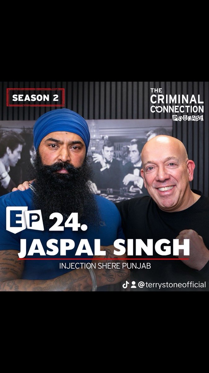 This week on @criminalconnectionpo for our end of Season Two is Jaspal Singh he is our first Sikh guest and he has plenty of violent & crazy stories that he has kindly shared with us 🎆🧨🔫 Make sure you tune in now on all podcasting platforms. podcasts.apple.com/gb/podcast/the… please RT