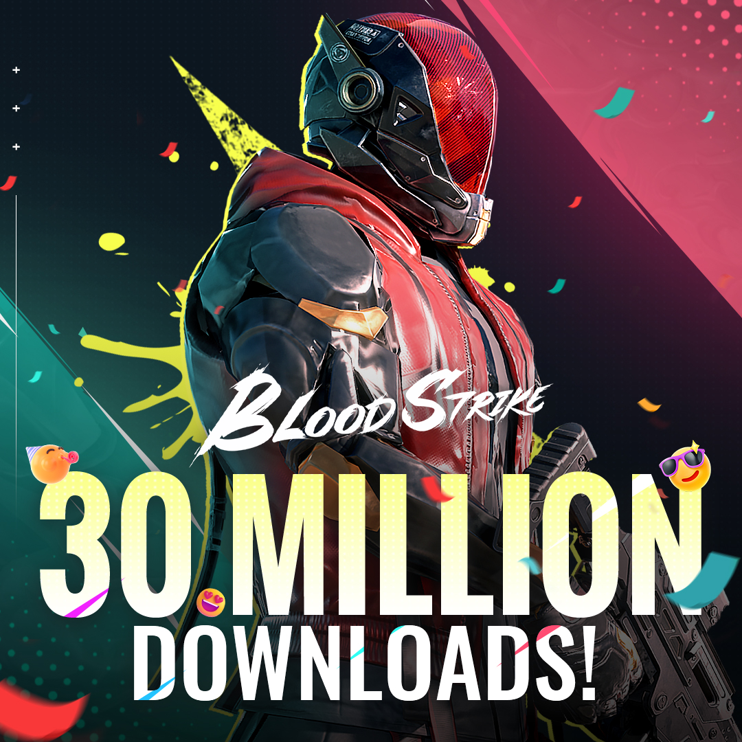 bloodstrike_EN's tweet photo. 30 Million Downloads Already?!?!

Hey Strikers!
✨We're psyched to announce that Blood Strike's reached a whopping 30 MILLION players worldwide!

💝Like and share this post for a chance to win 5 Stash Vouchers for the new Ultra AK47: Midnight Terror!

#BloodStrike #Bloodbath https://t.co/xussIhDYMi