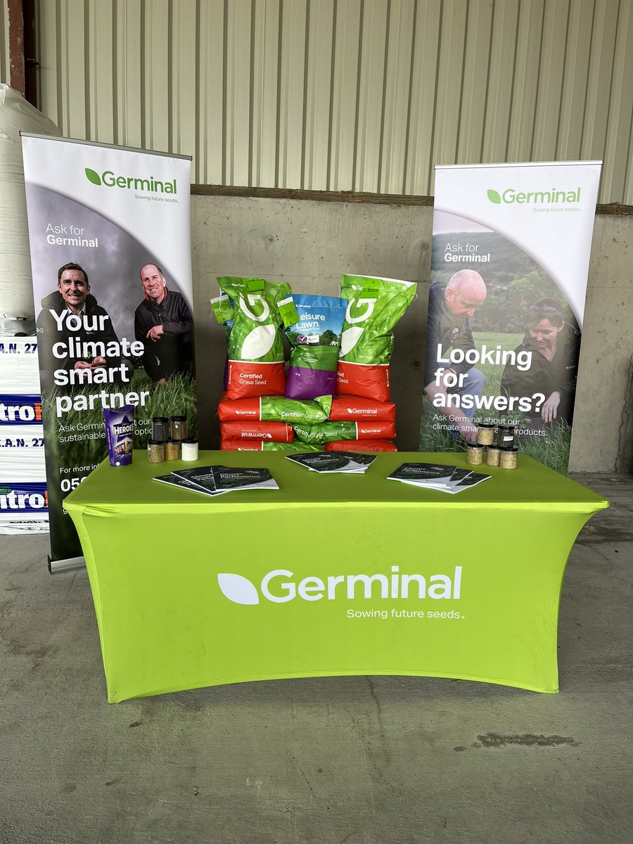 We are all set up down at the McCabes Feeds Open Day - come for a chat!