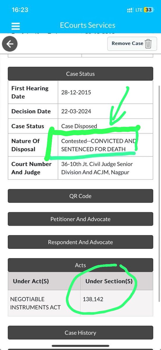 The judge have awarded #Death sentence for this cheque bounce case 

Judges, vokil, court staff, police do not have knowledge of IPC, CrPC, CPC and bhajiya party is bringing new laws called BNS, BNSS which is again copy paste version only. 

What a pathetic rotten legal system