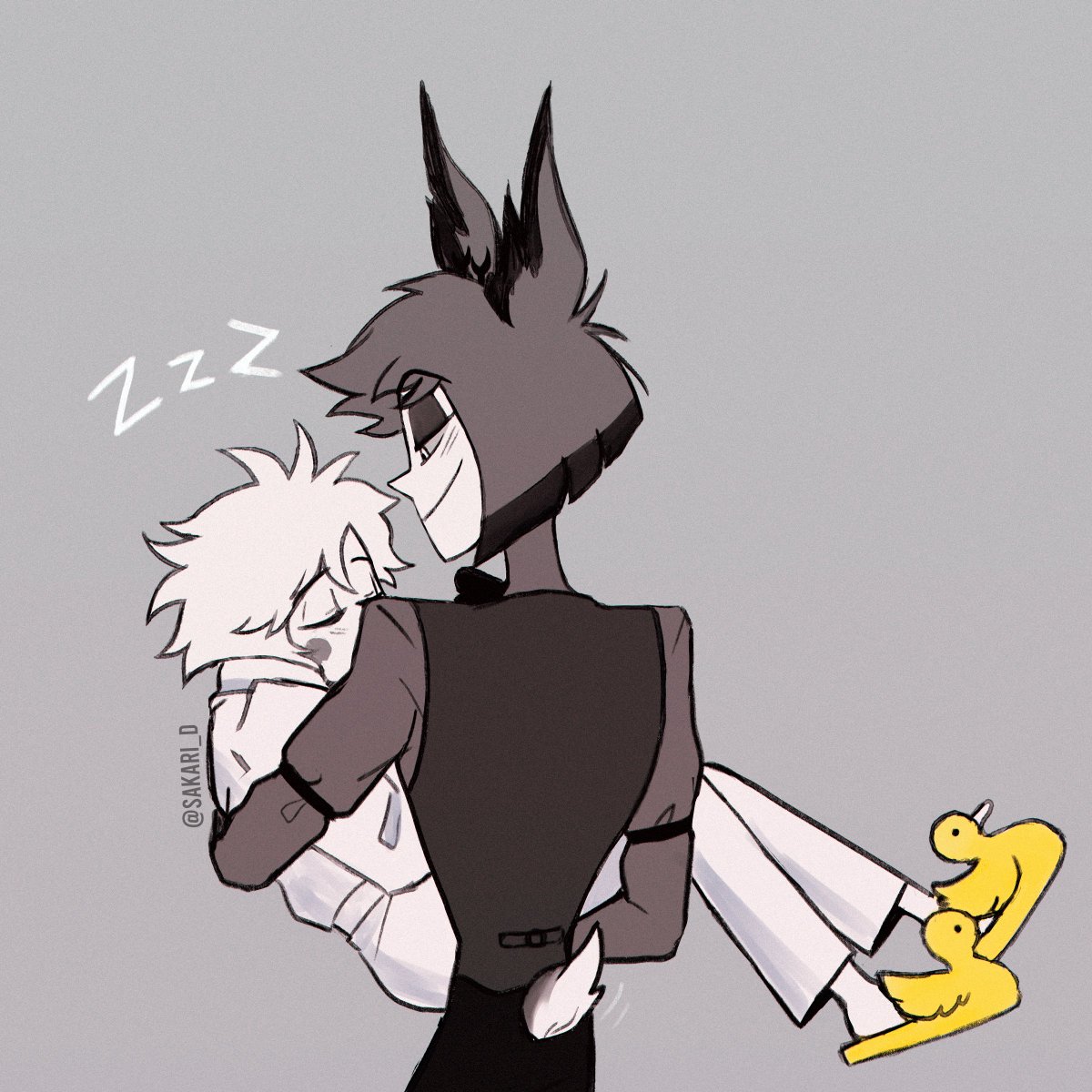 Sleep🍎💤 
#HazbinHotel #HazbinHotelLucifer #HazbinHotelAlastor #radioapple