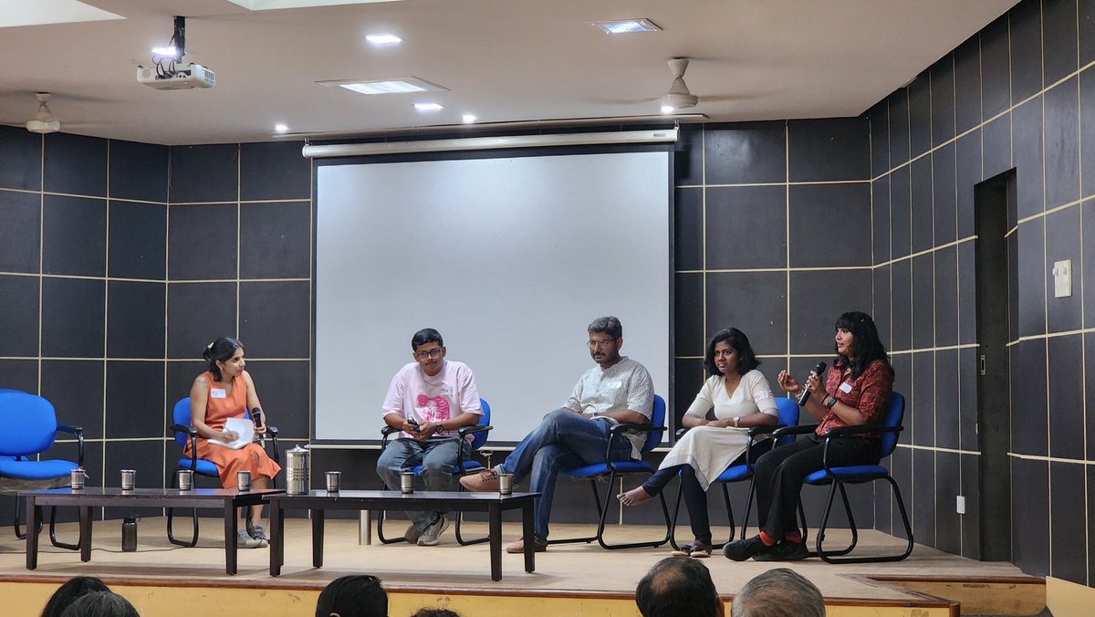 This panel is about engaging with possibly one of the most difficult set of people out there, the youth! Thanks again @oorvani @citizenmatters @meerak for hosting this summit. #indiacivicsummit @gowriyo @FriendsofBMTC @harshsnehanshu @BenishaMaggie @disharavii