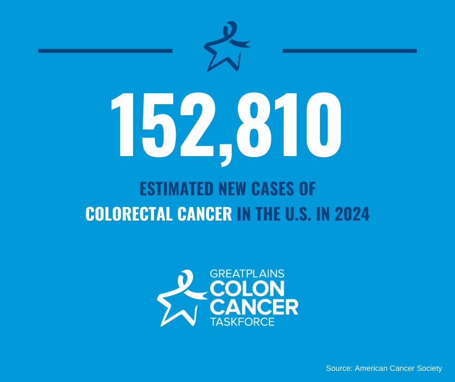 The American Cancer Society estimates that 152,810 new cases of #coloncancer will be diagnosed in the US in 2024. If you are 45 or older, or have a family history of colon cancer, talk to your doctor about getting screened. If you are an Omaha resident and age 45-74, get a ...