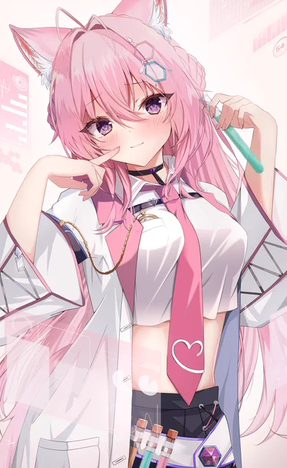 実験中こよりちゃん!#こよりすけっち 
