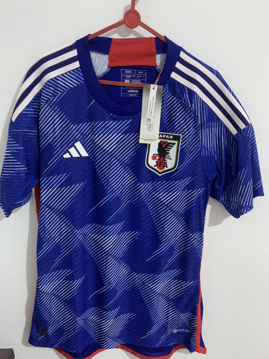 Taumazka's tweet photo. @Jerseyforum @fajarrusalem #jersey4sale 

WTS Japan Home 2022 PI
Size M (74-78 x 48)
BNWT
Price 1,7jt

Detail WA 08129146260

Thank you! https://t.co/dlGRfmSrd1