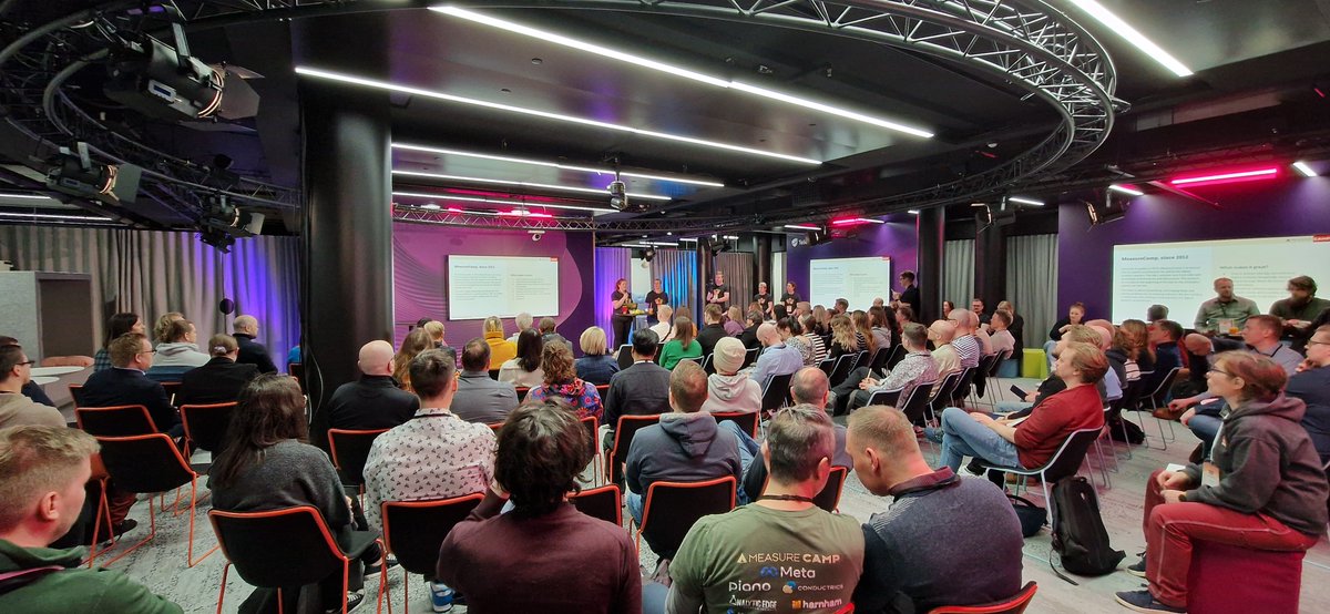 I don't have access to my own <a href="/mertanen/">Petri Mertanen</a> account at the moment, so tweeting from my company account. Anyway, #measurecamphel kicking off and it's my 10th #measurecamp overall. 😃