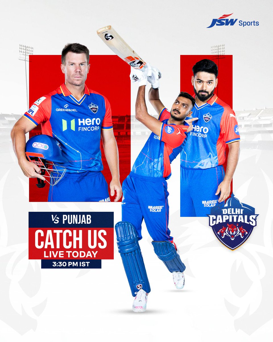 The wait is over! 🔥 Get ready for the first ROAR of the season as @DelhiCapitals take on Punjab in the Northern Derby of @IPL. 🏏 #YehHaiNayiDilli #PBKSvDC #TATAIPL