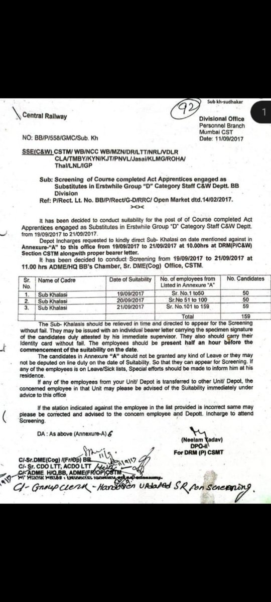 AnandPr86432945's tweet photo. #NoJob_NoVote
#RestoreGmPower
#CCAA
प्रधानमंत्री जी रेल अप्रेंटिस और उनके परिवार की समस्या को समझे समायोजन प्रक्रिया शुरू करके रेल अप्रेंटिस को उनका हक प्रदान करे
@PMOIndia
@narendramodi
@BJP4India
@RailMinIndia @annamalai_k @JPNadda @AmitShah @INCIndia @RahulGandhi @IR_CRB https://t.co/ociEkdeFw0
