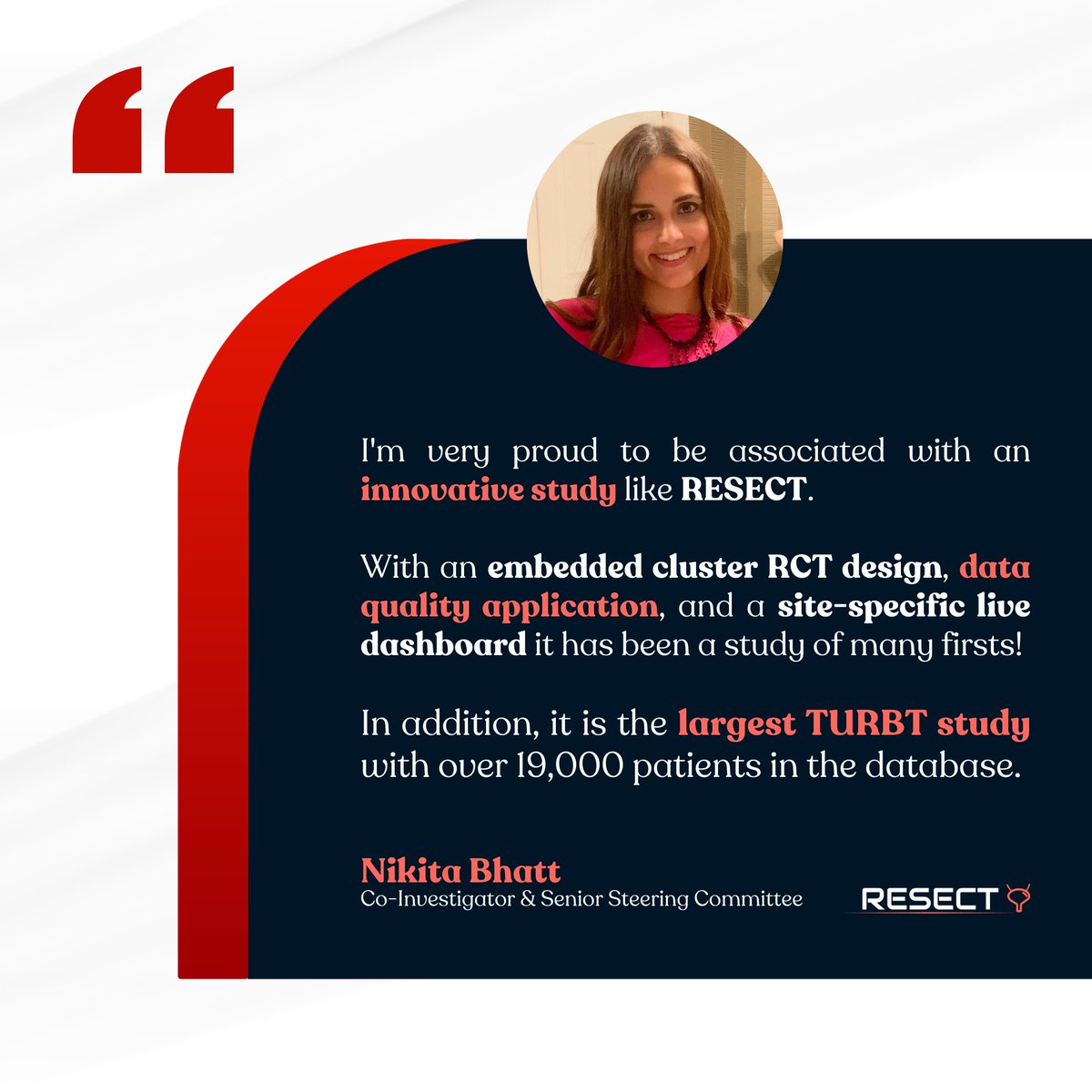 BURST Urology (@bursturology) on Twitter photo 🚀 As we celebrate the strides made in #TURBT research with #RESECT…
🎉 Co-Investigator <a href="/NikitaB0709/">Nikita Bhatt</a> shares her pride in RESECT's innovative approach.
🥇 With its design & live data dashboard, it’s not just the largest study but a series of remarkable firsts! 📈
#UroSoMe 🚀 As we celebrate the strides made in #TURBT research with #RESECT…
🎉 Co-Investigator <a href="/NikitaB0709/">Nikita Bhatt</a> shares her pride in RESECT's innovative approach.
🥇 With its design & live data dashboard, it’s not just the largest study but a series of remarkable firsts! 📈
#UroSoMe