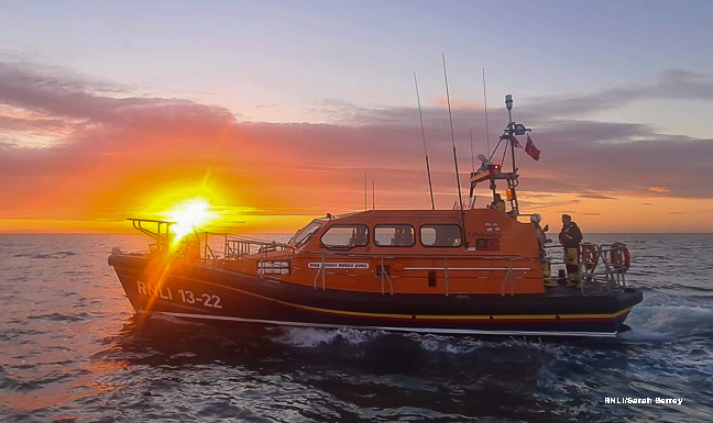 Bridlington's all-weather boat 'Antony Patrick Jones' will be launching tomorrow evening at approximately 5:45pm (Wednesday 27 March 2024). subject to operational requirements. #rnli200 #charity #SavingLivesAtSea #lifeboats #bridlington #volunteering #shannonlifeboats