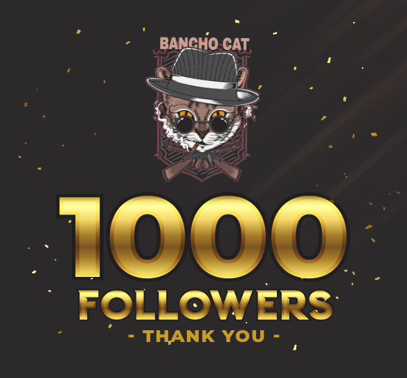 BanchoToken's tweet photo. Welcoming our 1000++ followers! Check out more about #Bancho at below platform.  

✅ Website : https://t.co/KJOcC2p3qi
📷Telegram Official : https://t.co/bc5OsoFaZ7 
📷Twitter : https://t.co/a4eafqJZim

#BanchoCat #Bancho #BanchoArmy #BSC #BinanceSmartChain #ToTheMoon #crypto https://t.co/HshR5Xrm3q