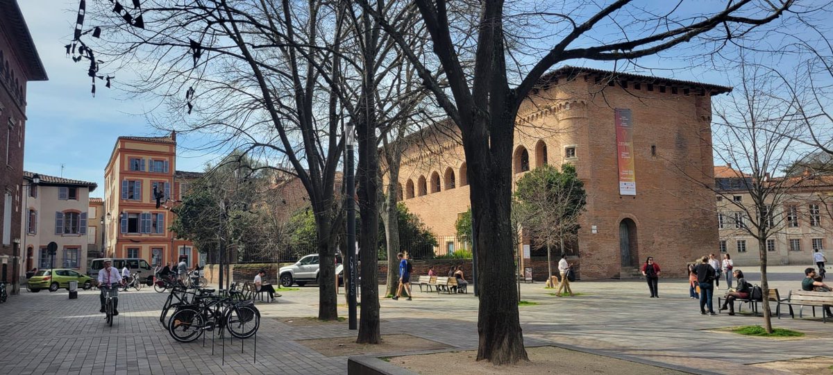 Fantastic to see progress that has been made in #Toulouse to green and pedestrianise the city 🌳 🌺 
Good for #biodiversity and people.

#naturebasedsolutions #greenercities