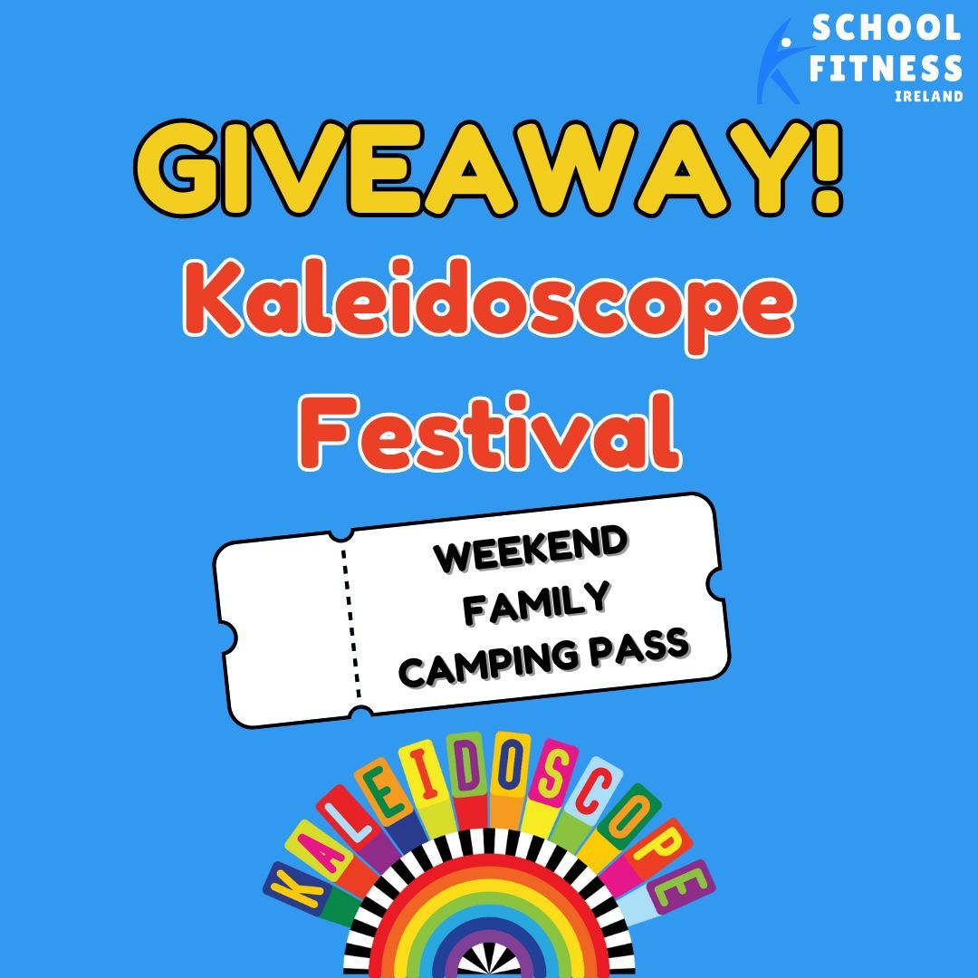 SchoolFitness1's tweet photo. We are going to Kaleidoscope Festival! To celebrate, we are hosting a GIVEAWAY where one lucky winner could win a weekend family camping pass for the festival 🥳 

Like and retweet this tweet and follow our page to enter! https://t.co/z3A5CIll90