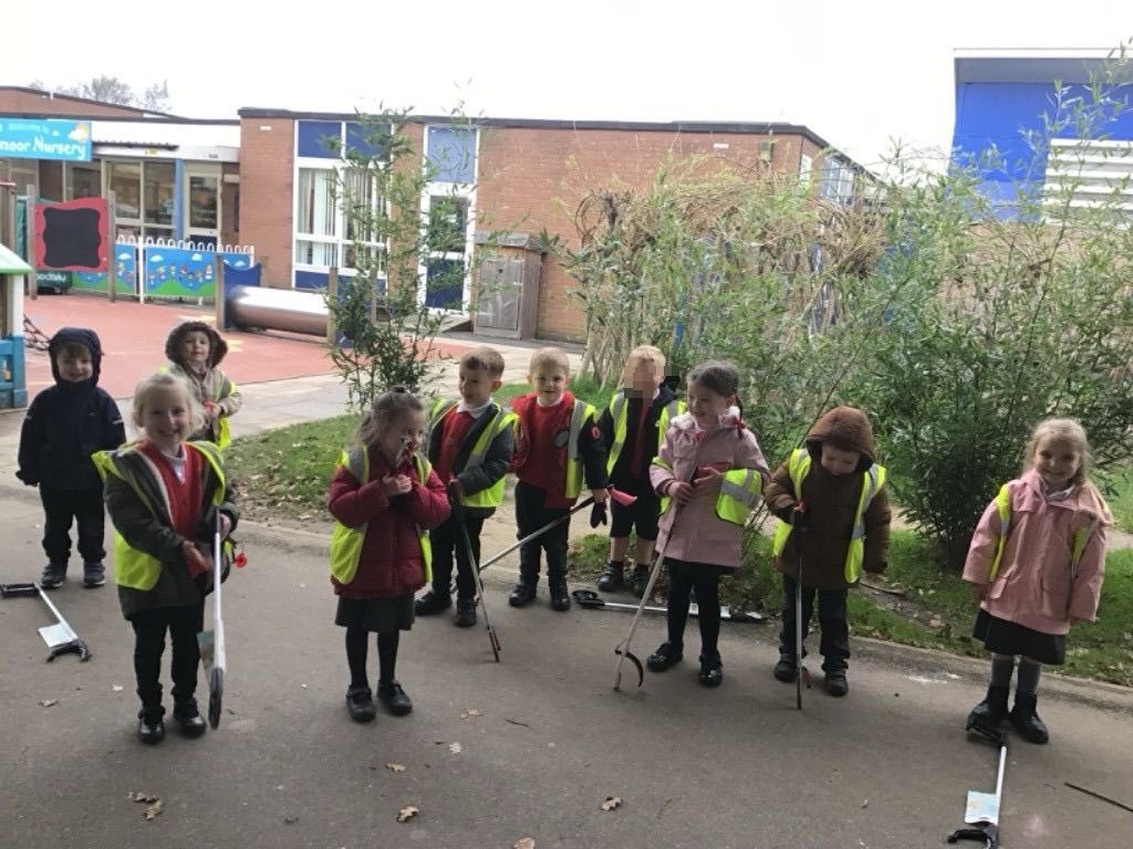 #TheGreatCumbrianLitterPick Our Ambassadors and Nursery children have been out in the community supporting The Great Cumbria Litter Pick.