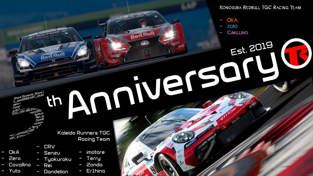 Kaleido Runners TGC Racing Team (KRT) tweet media