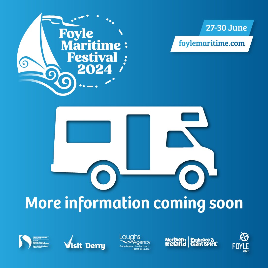 Planning to cruise down to Foyle Maritime Festival in your motorhome? 🚐 Fort George will serve as the ultimate motorhome parking spot during the festivities. 🎉 Keep tabs on our social media channels for updates on when our booking system goes live. ⛵