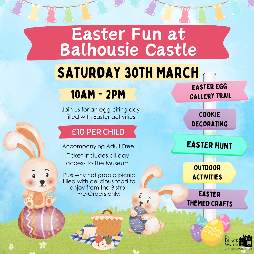 museumbw's tweet photo. Join us for an egg-citing Easter Fun Day at Balhousie Castle &amp; Pre-order your picnic box from the Bistro for a hassle-free &amp; delicious meal on March 30th! Each box includes sandwiches, hot cross buns, mini scones, muffins, and more! https://t.co/hBeoRMecZi

#PicnicBox #Easter https://t.co/cSDmvHroig