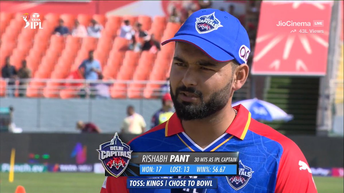 TATAIPL_Score's tweet photo. Delhi Capitals overseas players:

Warner, Shai Hope, Stubbs and Marsh. #PBKSvDC #TATAIPL2024 https://t.co/xjBdk6x765