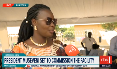nbstv's tweet photo. Hon Lilian Aber: I think in this entire country, Bukedea
Teaching Hospital stands among the cream de la cream of hospitals.

Whatever is in the hospital is far much better that you don’t need to fly out of the country for treatment.

#NBSUpdates https://t.co/SP5PGxniYM