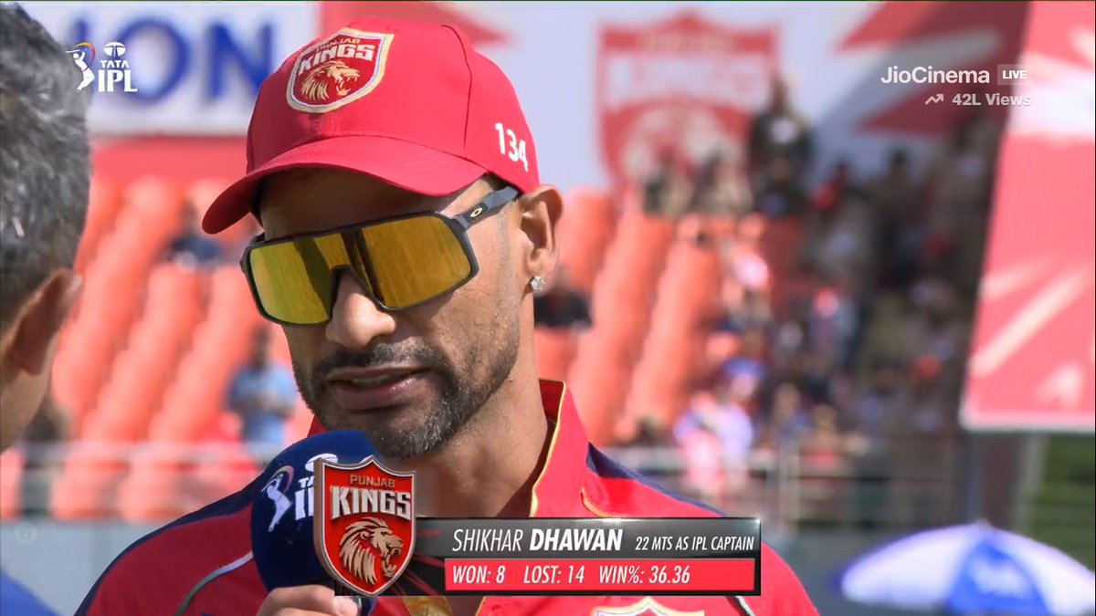 TATAIPL_Score's tweet photo. PBKS playing XI:

Dhawan (C), Bairstow, Curran, Livingstone, Jitesh (WK), Brar, Harshal, Rabada, Chahar, Arshdeep and Shashank Singh. https://t.co/ghTHirEHd8