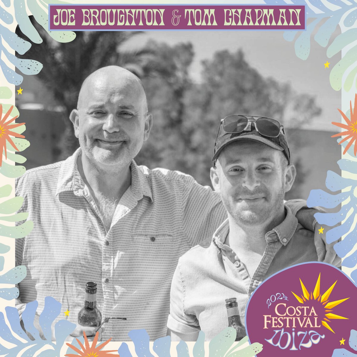 Two icons in the folk scene are Joe Broughton and Tom Chapman. This duo have been an enduring musical partnership since 2003. They’re folk but not as you know it🎶 If you haven't already booked for Ibiza make sure you don't miss out👇☀ costafestival.co.uk/costa-festival…