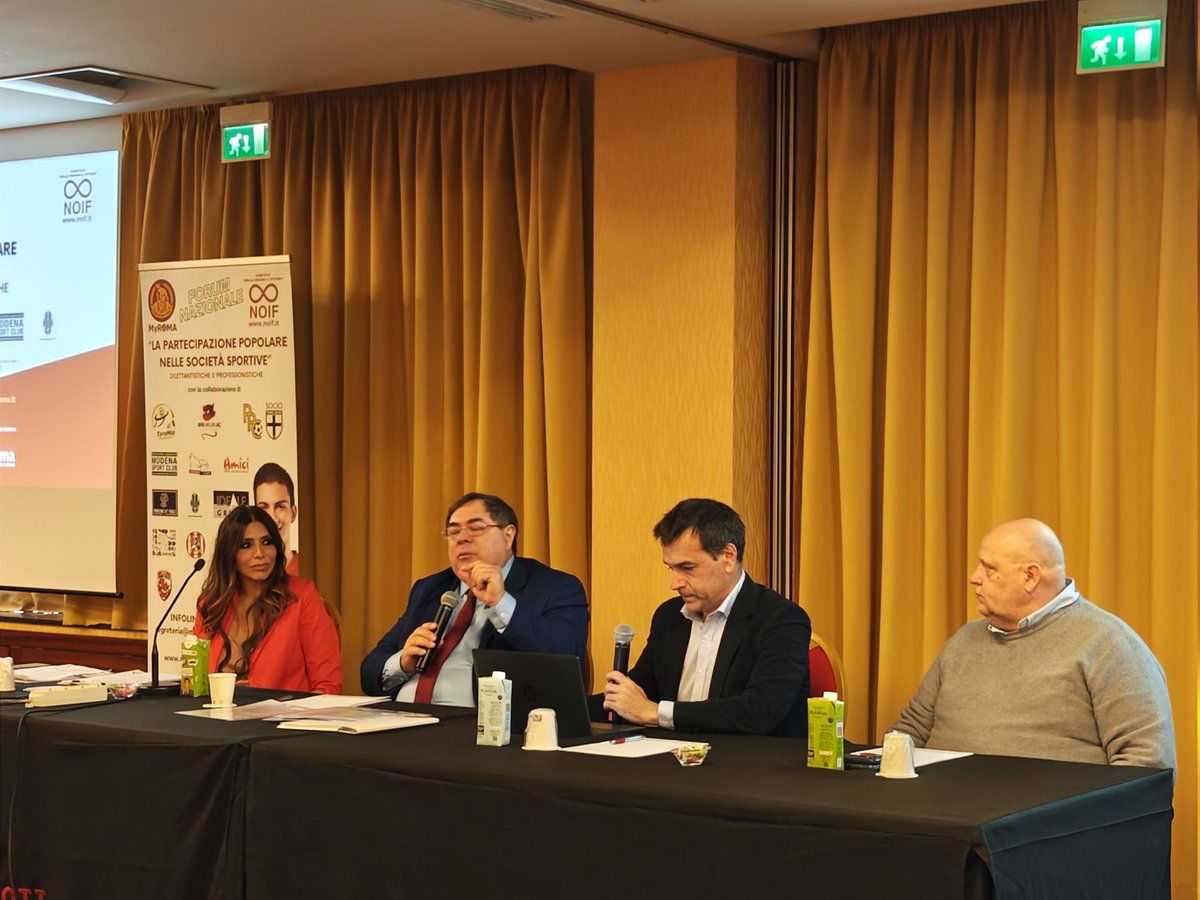 fepini's tweet photo. Primo Forum Nazionale "La partecipazione popolare nelle società sportive"
Un onore essere presente, un sogno di ogni milanista diventare parte della società.
#noif #myroma #emanuelatittocchia https://t.co/SheuSPnq2N