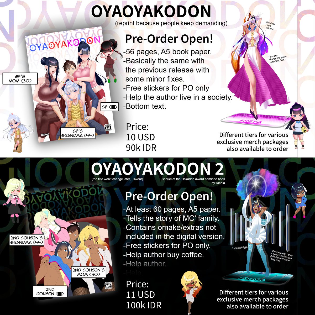 oyaoyakodon preorder is open!