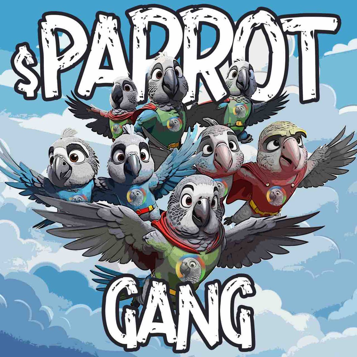 💬 JOIN THE $PARROT FLOCK WITH ALEX! TOGETHER WE FLY HIGHER 🐦