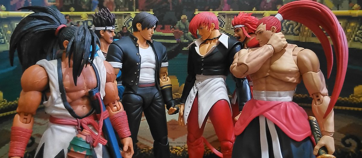 #StormCollectibles #kyokusanagi #ioriyagami #haohmaru #genjuro #hanzohattori #fuuma