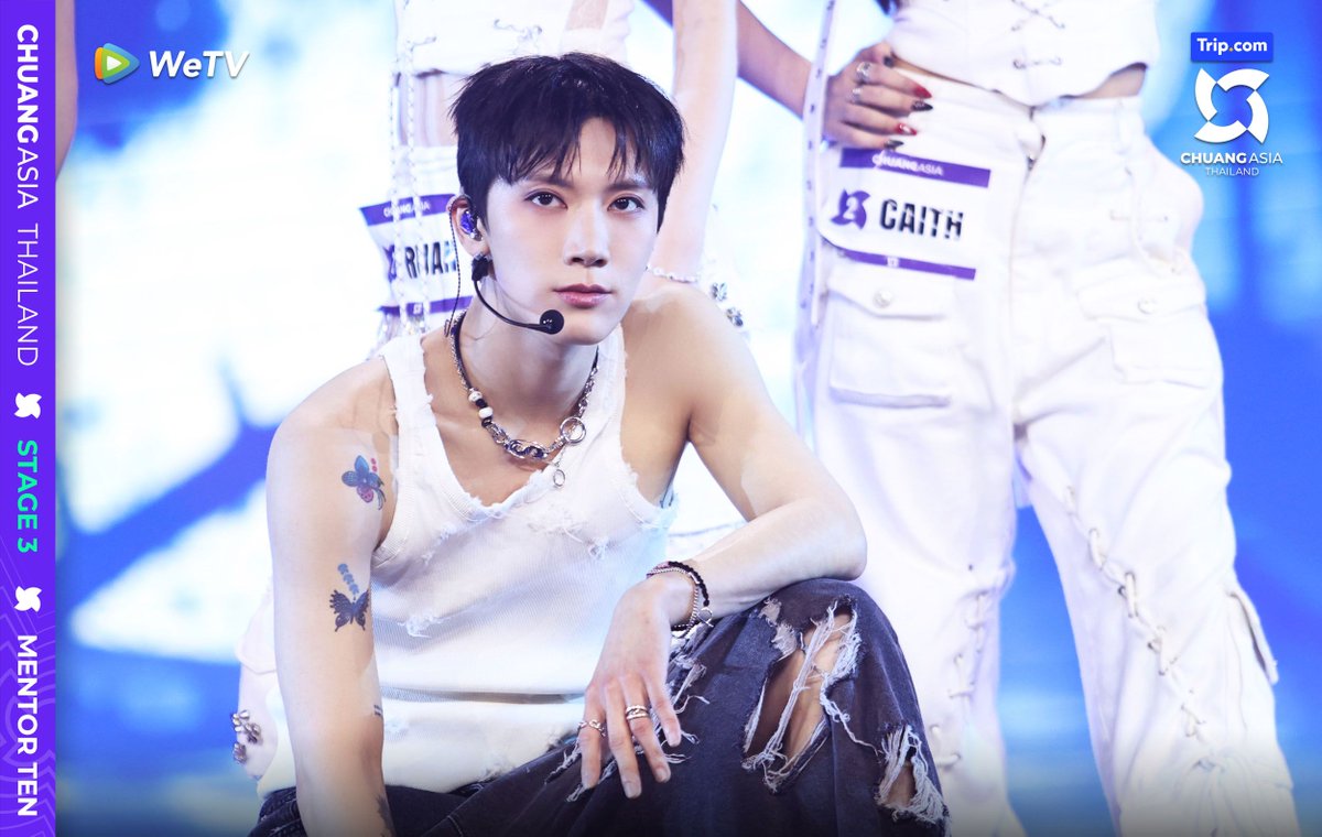 CHUANGASIA's tweet photo. 🌟 Don't miss out on the amazing performance by Mentor TEN and trainees tonight on #CHUANGAsiaEP8!

Tonight Uncut Ver. 10PM only on WeTV
🔗 https://t.co/BVfneClwul 
🗳️ https://t.co/JeMWEytG1O

#CHUANGAsia #CHUANGAsia2024
#TEN #李永钦 #텐 #เตนล์ #NCT #WayV #威神V
#CHUANGStageThree https://t.co/RJ8ZZBw89t