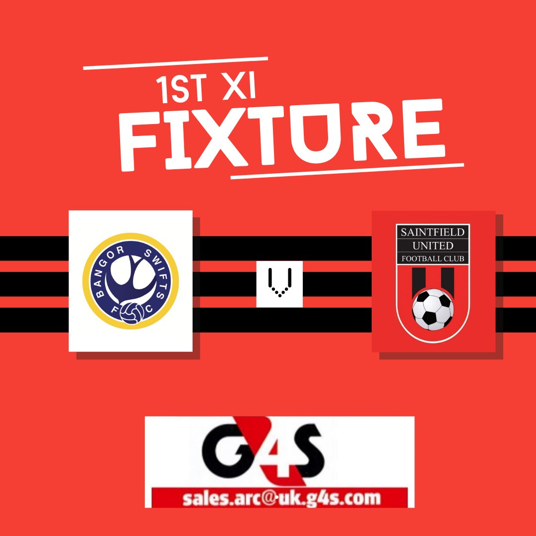 📆Saturday 23rd March 

🆚Bangor Swifts v 1st XI
🏆NAFL 1C
🌧️POSTPONED