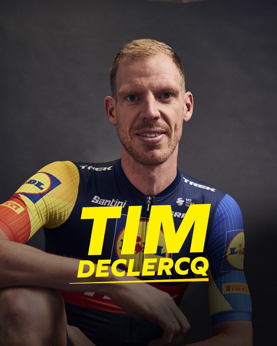 De tractor van Lidl-Trek op bezoek!