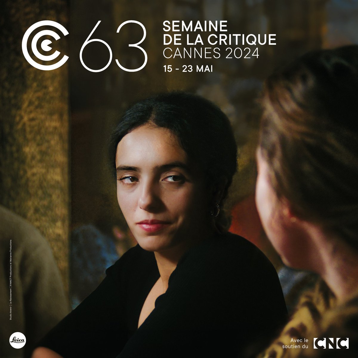 Critics' Week, a parallel section of #Cannes2024 is dedicated to honor young directors. Each edition is a place of discovery of unique talents like the actress Hafsia Herzi, who is in the poster of 63rd edition from The Rapture, first film of filmmaker Iris Kaltenbäck.  #sdlc2024