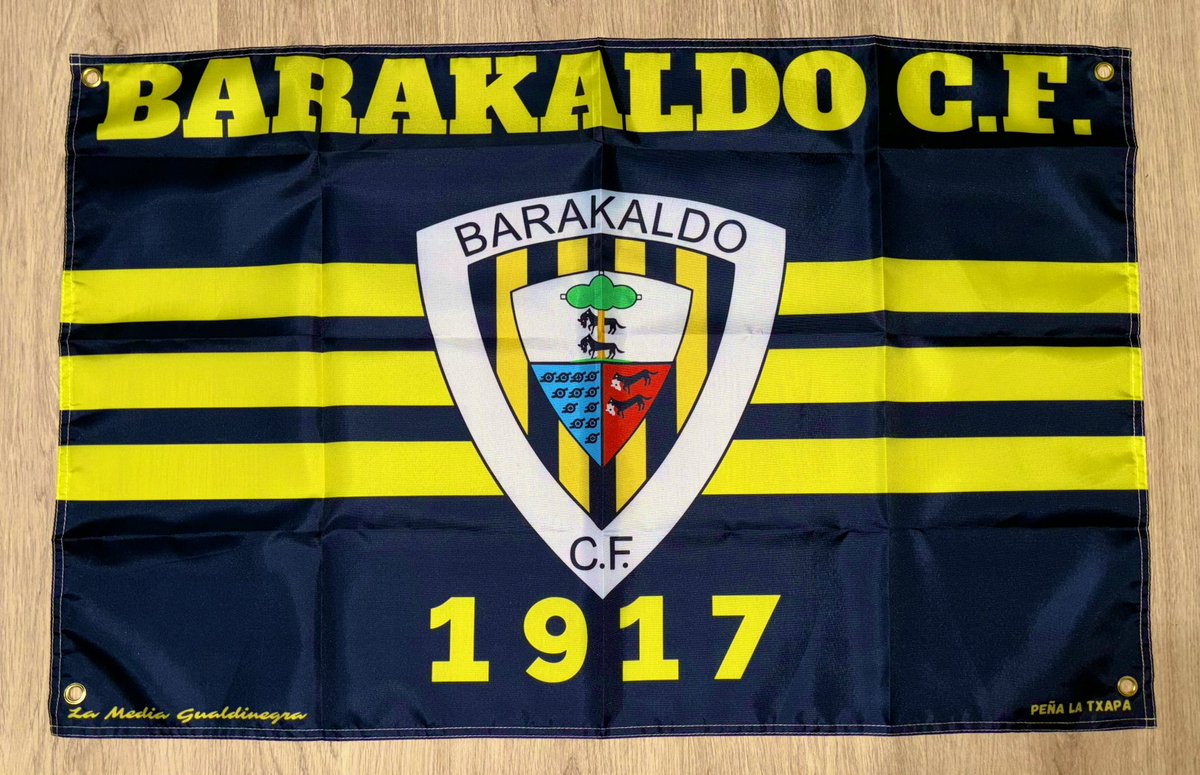 🎁 SOR - TE - A - ZO!!  GUALDI-SORTEO

GANA ESTA BANDERA ACERTANDO EL RESULTADO DEL PARTIDAZO
<a href="/BarakaldoCF/">Barakaldo C.F.</a> - Bilbao <a href="/AthleticClub/">Athletic Club</a> 

🔁Obligatorio compartir haciendo RETUIT y seguir a <a href="/mediagualdi/">La Media Gualdinegra</a> 

🍀El lunes 25 se sorteará entre los acertantes del marcador.

💛🖤