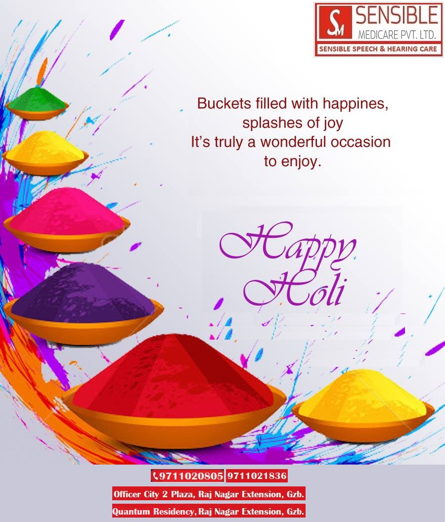 May #God showers lovely #colors of #happiness & lots of #blessings on this #Holi & always. Happy Holi!

#celebrations #festivals #hearingaid #hearingaidaccessories #hearingaidbatteries #hearingaidtips #hearingaidstyles #hearingaidtechnology #hearingaidcosts #hearingaidrepair #PTA