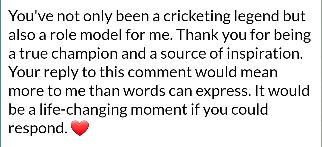 @ABdeVilliers17 Hey @ABdeVilliers17
I don't know if you will read this or not. I've been your biggest fan for years. I wanna express my heartfelt gratitude for the incredible entertainment you've provided on the cricket field throughout your career.
#AskAB #The360Live