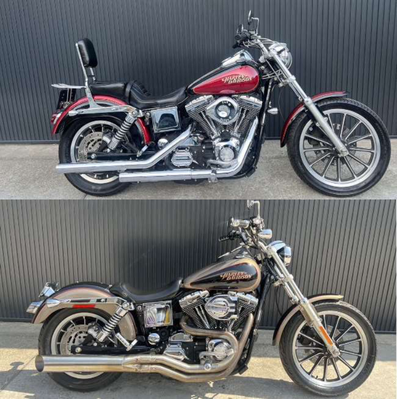 TISmotorcycle's tweet photo. ツインカム、走りのダイナ🔥
これからのシーズン、ツーリングの相棒に😍

★2005年TC88FXDL1450
★2004年TC88FXDL1450

TISは全車両、消費税込み、車検or予備車検付き‼️
気になる車両はお早めにご連絡を🤠
TISwebsite 　⇒　https://t.co/Qn0Nk3p4wx https://t.co/j3jYJqu7uF