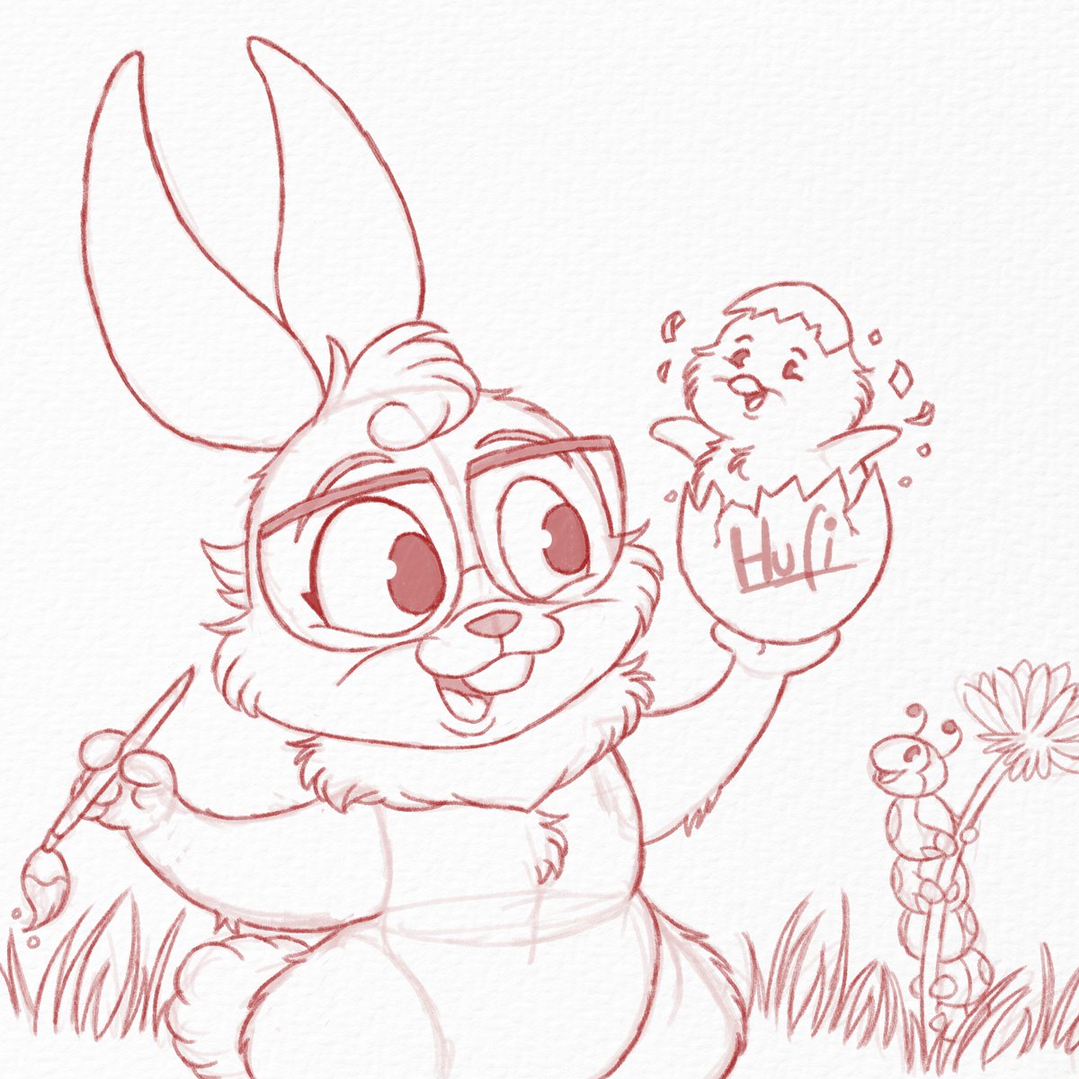 thomation92's tweet photo. Before my new Easter Illustration Series begins on Monday, I´d like to share some of my past Easter stuff. Here´s last year Profil Picture Illustration for the easter season.
#characterdesign #sketch #profilpicture #easterbunny #illustration #digitalart https://t.co/aIUczD8of9