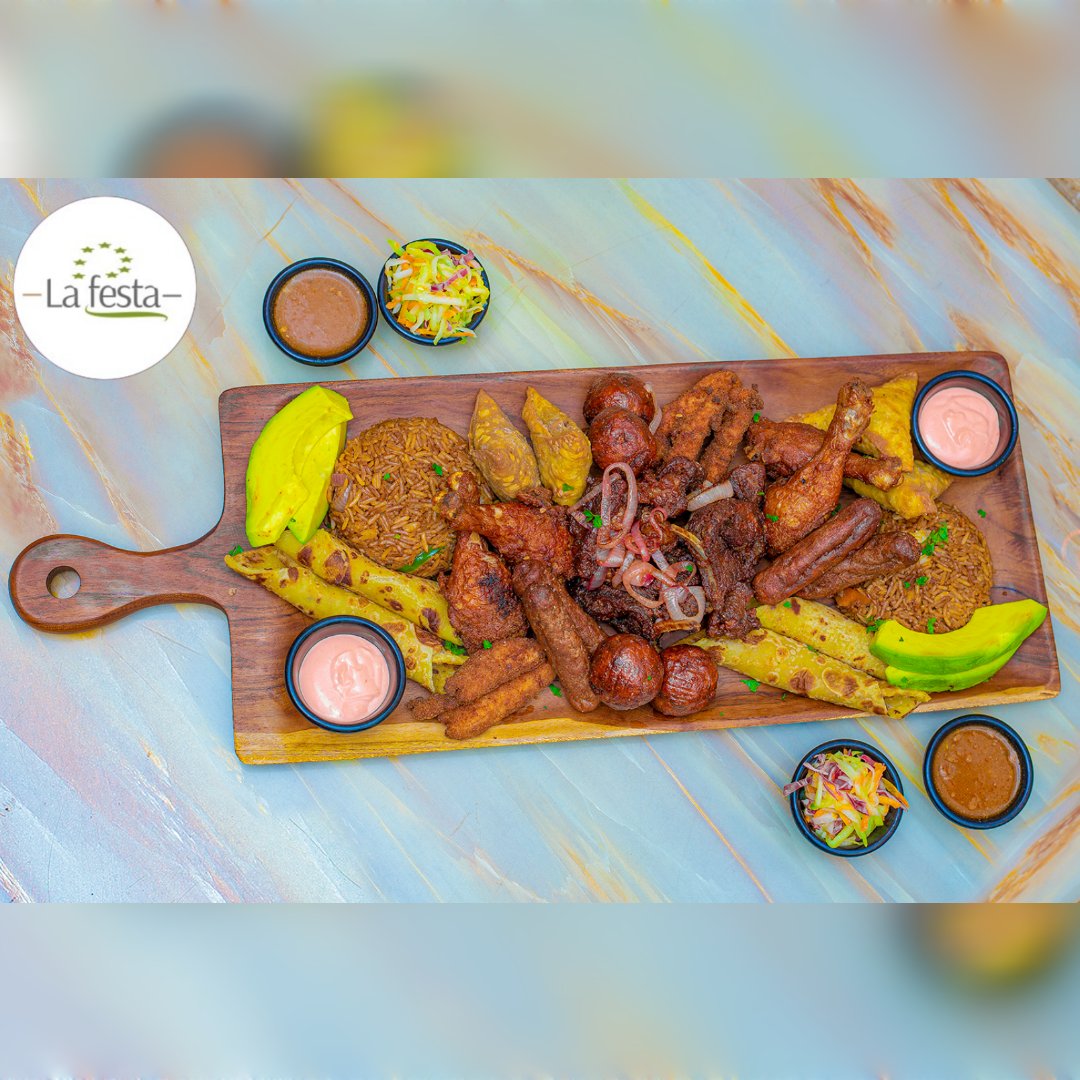 Weekends are for indulging in delicious food at La festa Bar &amp; Grill in Luzira! Gather your gang or family for a finger-licking good time.🍽️ To order, dial 0771374348 or 0702 652 460 and get ready to feast! #FoodieFriends #WeekendVibes #WeekendVibes #FoodieHeaven #LuziraEats