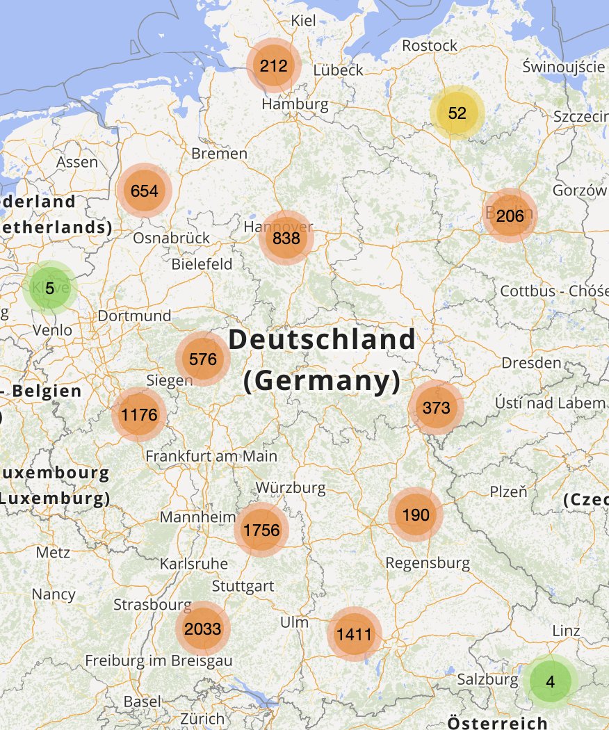 #Datenpanne der "Stay Informed App", die deutschlandweit in 9.500 Kitas genutzt wird. Personenbezogene Daten (auch "besondere") waren über das Internet abrufbar. Auf stayinformed.de/kitas kann man in einer interaktiven OSM-Karte die Einrichtungen sehen, die die App nutzen.