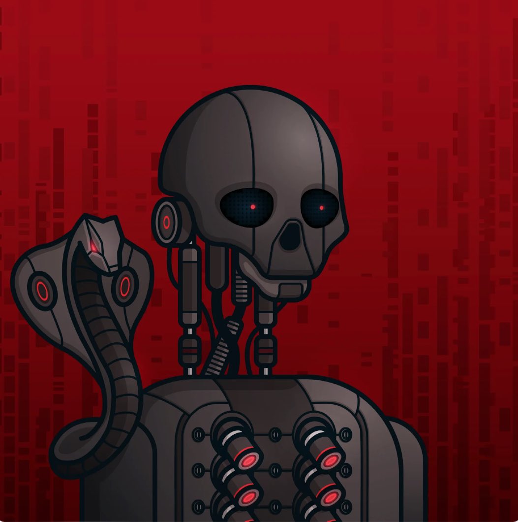 Legendary <a href="/Petbot_io/">Petbot</a> Model PB-0000. Engineered by Tiragcyons, to be the guardian of it’s master. Armed with an MCM heat-seeking artillery system, and precious one of a kind King Cobra.