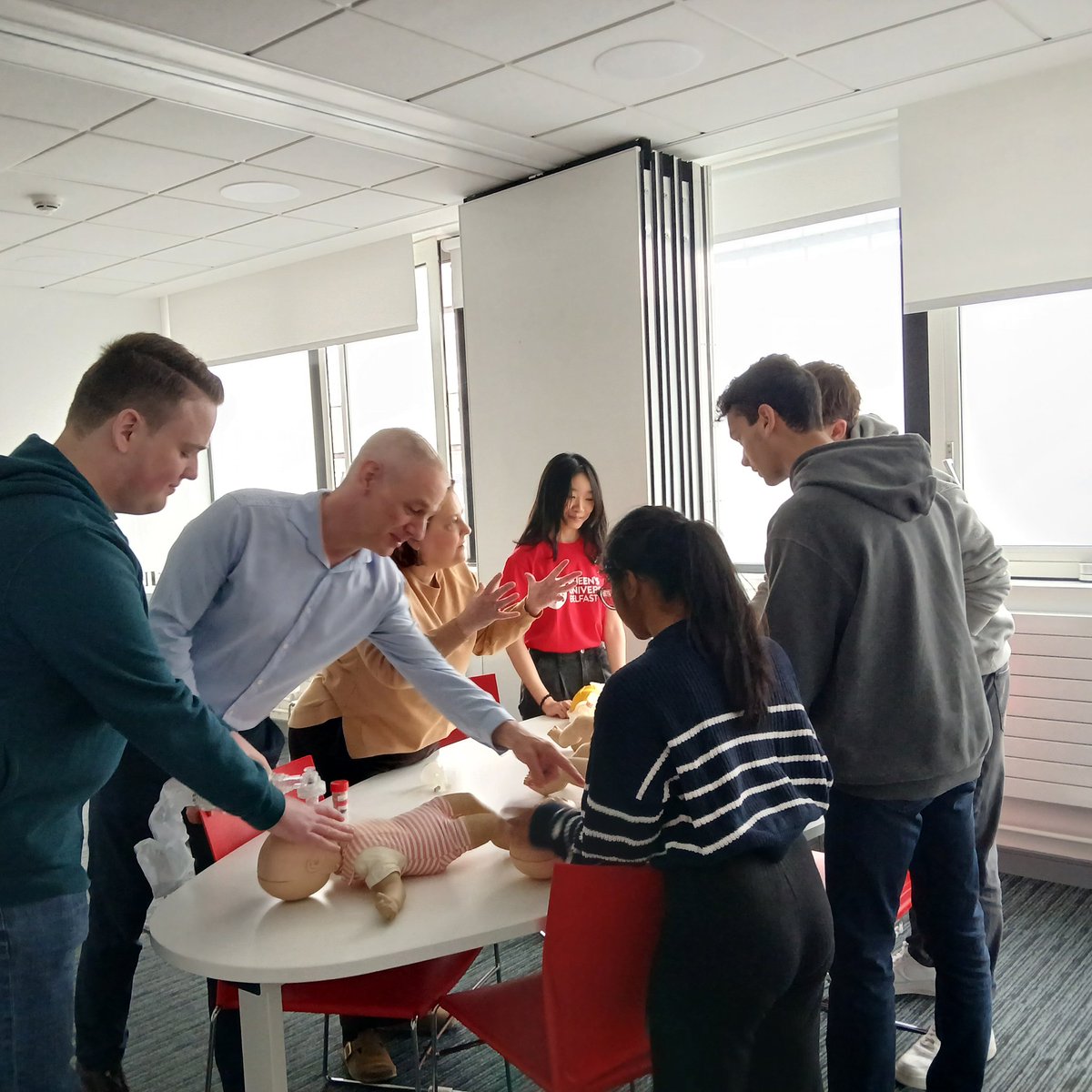 QUB Simulation Centre (@qubintersim) on Twitter photo Great start to our <a href="/MHLSQUB/">QUB MHLS Faculty</a> Offer holder day for Medicine <a href="/QUBMedEd/">QUB Centre for Medical Education</a> interactive demos showcasing our innovative simulation facilities #simulation #Medicine Great start to our <a href="/MHLSQUB/">QUB MHLS Faculty</a> Offer holder day for Medicine <a href="/QUBMedEd/">QUB Centre for Medical Education</a> interactive demos showcasing our innovative simulation facilities #simulation #Medicine