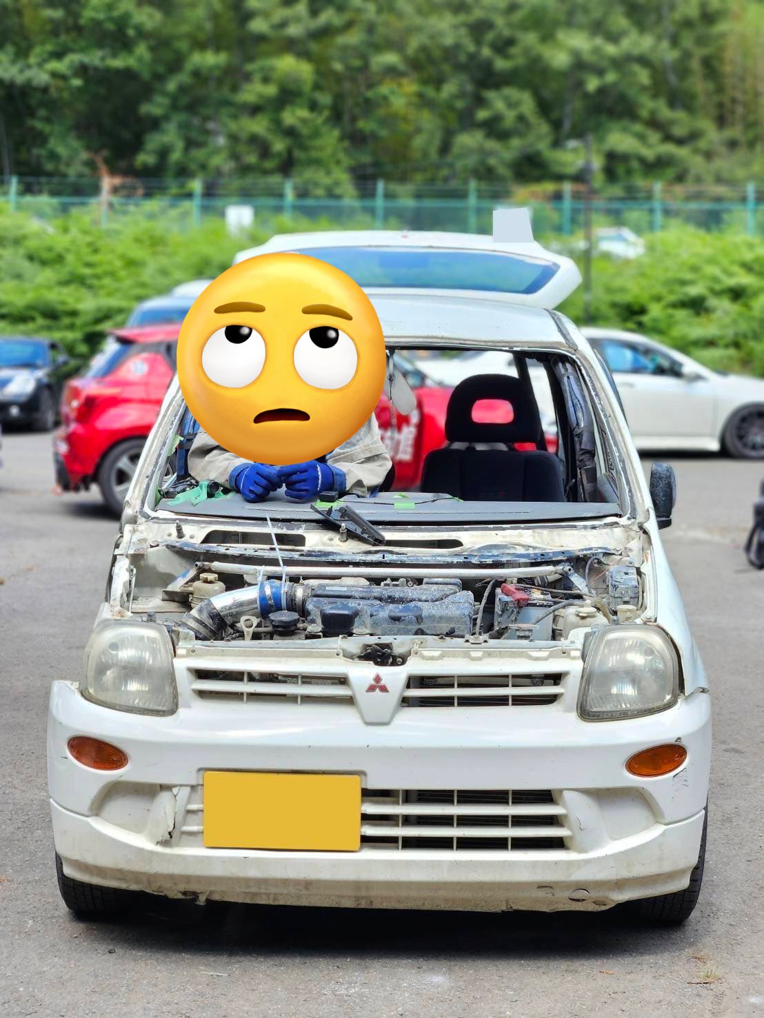 三菱 ミニカ H42V 5MT FF 引き取りのみ 三菱 ミニカ H42V 5MT FF 引き取りのみ